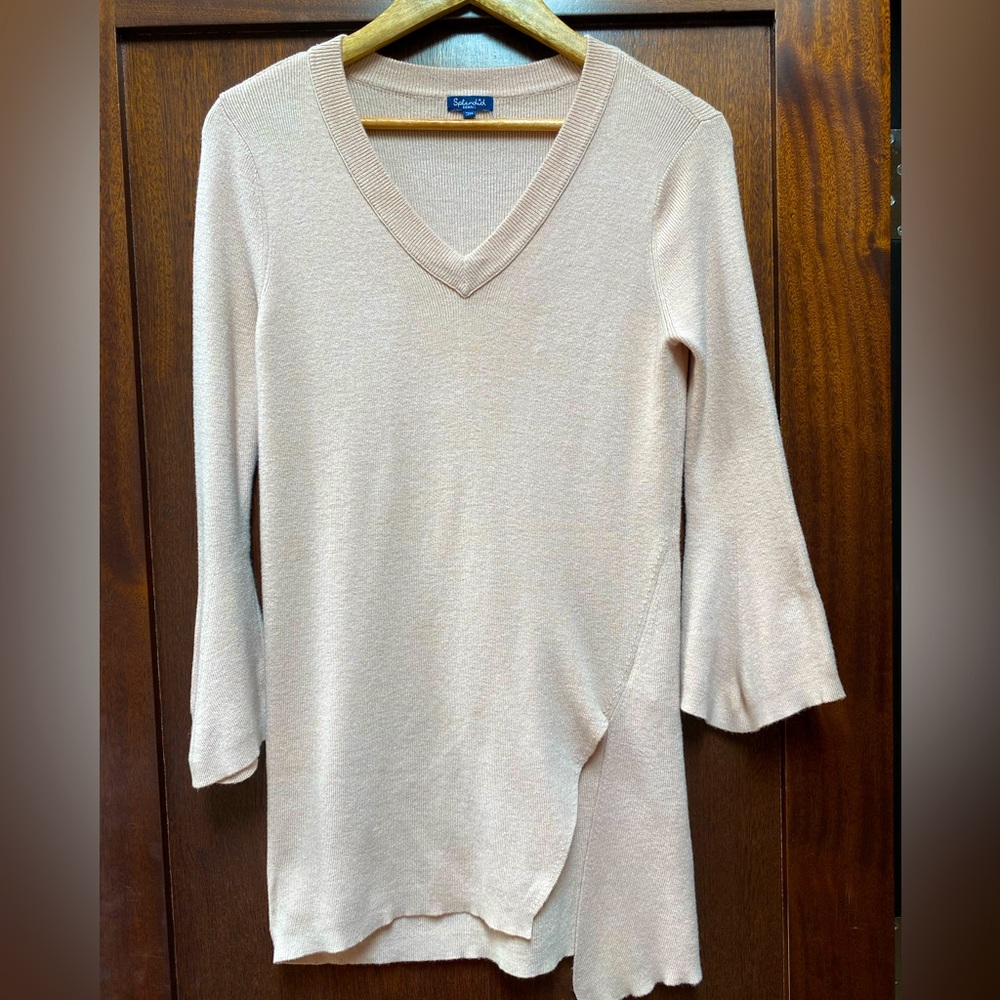 Splendid bell sleeve asymmetrical sweater.